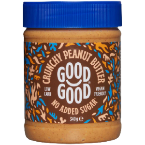 Good Good - No sugar added Peanut Butter - Crunchy - 340g Shop For