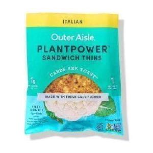 Outer Aisle - Plantpower Sandwich Thins - Italian - 6 per pack Release Dates