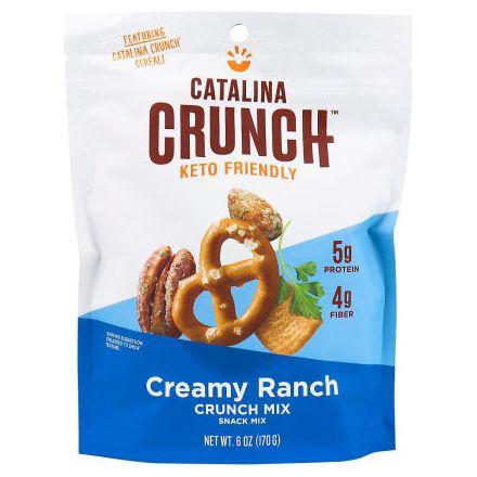Catalina Crunch - Keto Crunch Mix Snack Mix - Creamy Ranch - 6 oz Free Shipping Official