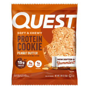 Quest - Soft & Chewy Protein Cookie - Peanut Butter - 1 Cookie Discount Shop For