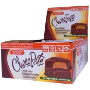 Healthsmart - ChocoRite Cups - Peanut Butter Cup Patties ** 16 Bars ** Outlet Finishline