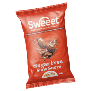 Dakota - Sugar Free Sweeets - Chocolate Salted Almonds - 100g Clearance Fake