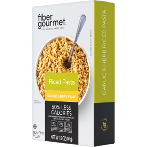 Fiber Gourmet - High Fiber Light Rice Pasta - Garlic and Herb - 5 oz box Discount Pay With Paypal