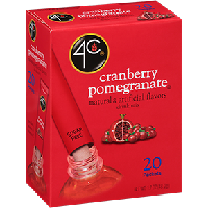 4C Totally Light Drink Mix - Cranberry Pomegranate - 20 Packets Sale 100% Guaranteed