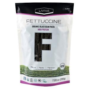 Liviva Organic Black Bean Fettuccine Free Shipping New Styles