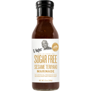G Hughes Marinade - Sugar Free Sesame Teriyaki - 12 oz. Outlet Top Quality