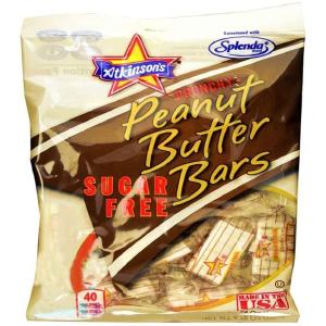 Atkinsons Sugar Free Peanut Butter Bars - 106 g Cheap Browse