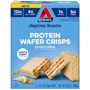 Atkins - Protein Wafer Crisp - Lemon Creme - 5 Bars Cheap Footlocker Finishline