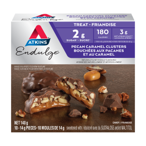 Atkins Endulge Treat - Pecan Caramel Clusters - 10 Pieces Free Shipping Nicekicks