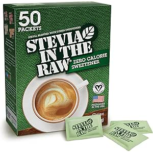 *Cumberland Packing - Stevia in the Raw - 50 Packets Free Shipping Looking For