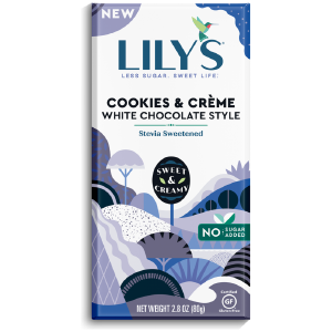 Lily's - White Chocolate Bar -Cookies and Creme - 80 g Discount Newest