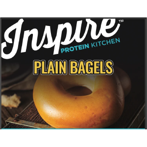 Inspire Protein Kitchen - Plain Bagels - 284g Sast Sale Online