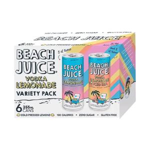 Beach Juice Vodka Lemonade And Iced Tea Variety Pack 6 Pack Hot Sale Cheap Pice