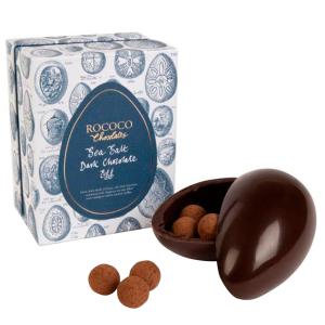 Rococo Dark Chocolate Sea Salt Easter Egg with Truffles Buy Cheap Wiki