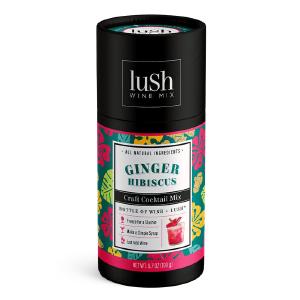 Lush Wine Ginger Hibiscus Flavored Mix 8.3 Oz Genuine Cheap Pice