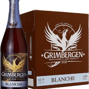 Grimbergen Birra Blanche (Abbazia)- 6 bottiglie da 750 ml Clearance Best Place