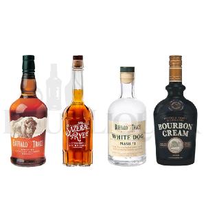Buffalo Trace Bourbon & Sazerac Rye & Buffalo Trace White Dog 375ml & Buffalo Trace Bourbon Cream Bundle Cheap Pice Free Shipping