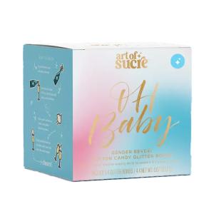 Art of Sucre Blue Cotton Candy Gender Reveal Glitter Bombs For Drinks Free Shipping Tumblr