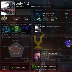 Legend I | MMR : 3130 - Behavior : 9545 Discount 2025 Newest