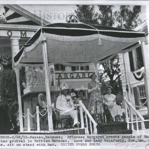 1955 Press Photo Princess Margaret England Royal Family Free Shipping Top Quality