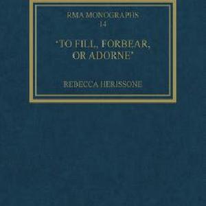 'To fill, forbear, or adorne' Choice Online