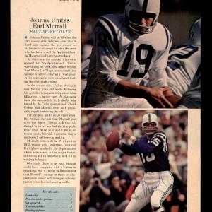 Earl Morrall Johnny Unitas JSA Autograph 8x10 Signed Vintage Photo 60`s Colts Cheap For Cheap