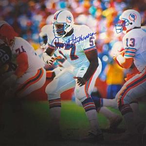 Dwight Stephenson signed Miami Dolphins 11x14 Photo- AWM Holo (w/ Dan Marino) Store With Big Discount