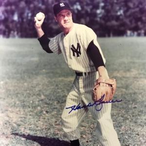 Hank Bauer Autographed 8x10 Baseball Photo Free Shipping Best