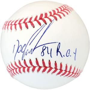 DWIGHT GOODEN AUTOGRAPHED MLB BASEBALL NEW YORK METS "84 ROY" BECKETT 181107 Clearance Geniue Stockist