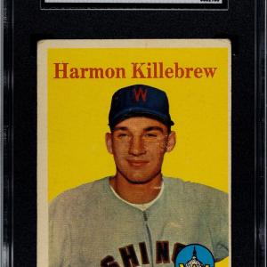Harmon Killebrew 1958 Topps Baseball Card #288- SGC Graded 1.5 Fair Many Kinds Of Cheap Online