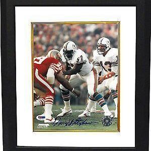 Dwight Stephenson signed Miami Dolphins 8x10 Photo Custom Framed- PSA DNA Holo Discount Footlocker Pictures