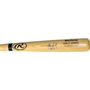 Hanley Ramirez Autographed / Signed Rawlings Big Stick Ash Bat Fast Delivery For Sale