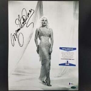 Mamie Van Doren signed 11x14 Photo #7 Actress Playboy Autograph Beckett BAS COA Lowest Pice Cheap Pice