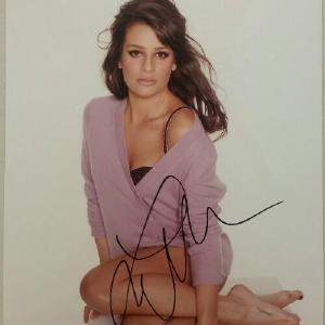 Lea Michele Autograph GLEE SCREAM QUEENS Signed 8x10 Photo PSA/DNA COA #12 Cheap Best