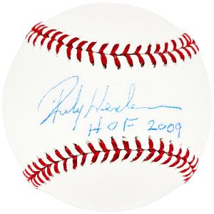 Rickey Henderson Autographed MLB Baseball A's, Yankees HOF 2009 MLB Holo 213882 Cheap Pice For Sale