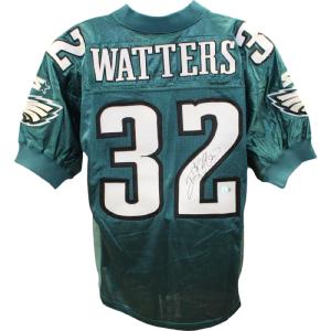Ricky Watters Signed Philadelphia Eagles Green Starter sz 48 Jersey BAS 48393 Pices Cheap Online