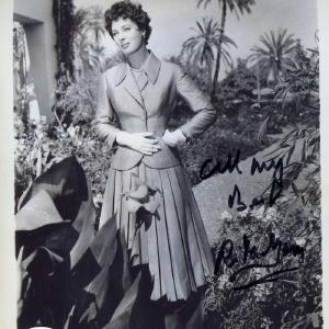 Rita Gam Jsa Coa Hand Signed 8x10 Photo Authenticated Autograph Cheap New Styles