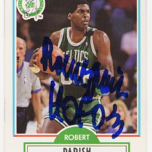 Robert Parish Signed Celtics 1990-91 Fleer Basketball Trading Card #13 -(SS COA) Buy Cheap Newest