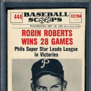 Robin Roberts Gem Mint 10 PSA DNA Signed 1961 Nu-Card Scoops Autograph Cheapest Pice