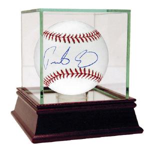 ROBERTO HERNANDEZ SIGNED BALL aka FAUSTO CARMONA thru 2011 INDIANS PHILLIES RAYS Cheap Sale Genuine