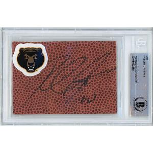 Robert Griffin III Baylor Bears Signed Football Signature Cut Beckett Authentic Auto Slab RG3 Pre Order For Sale