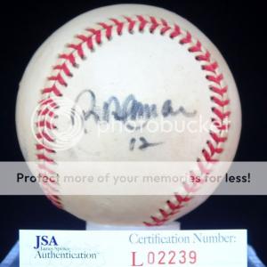 Roberto Alomar Jsa Authenticated Autograph American Baseball Signed Discount Get To Buy