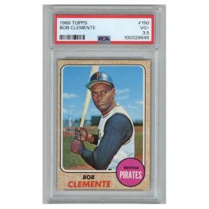 Roberto Clemente Pittsburgh Pirates 1968 Topps Card (PSA 3.5 #100328646) Buy Cheap How Much