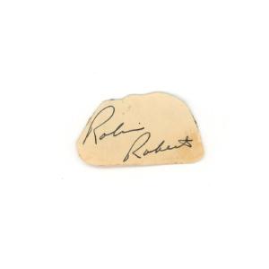 Robin Roberts Philadelphia Phillies Autographed Signed Cut (Spencer Ross LOA) Discount Shop