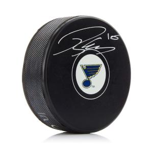 Robert Thomas Autographed St Louis Blues Hockey Puck Good Selling Online