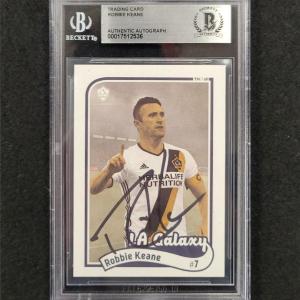 Robbie Keane #7 signed LA Galaxy Trading Card MLS autograph auto  Beckett BAS Outlet Fashion Style