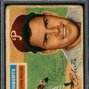 Robin Roberts PSA DNA Signed 1956 Topps Autographed Cheap Sale Exclusive