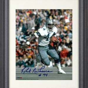 Robert Newhouse signed Dallas Cowboys NFL 8x10 Photo #44 Custom Framing- COA Shipping Outlet Store Online