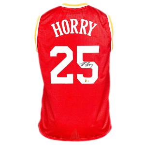 Robert Horry Signed Houston Red Basketball Jersey (Beckett) Manchester Sale Online