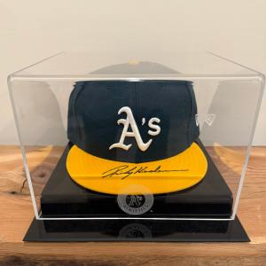 Rickey Henderson Signed Hat (Fanatics) Sale Big Discount
